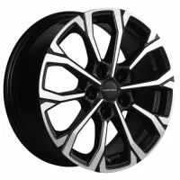 Khomen KHW1605 Black-FP 5*114,3 6.5xR16 ET45 DIA67.1